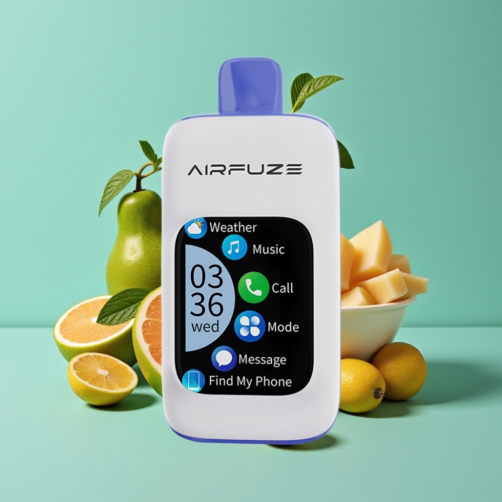 AirFuze Smart 30000 نفخة شاشة تعمل باللمس 5% نيكوتين 900mAh Miami Mint