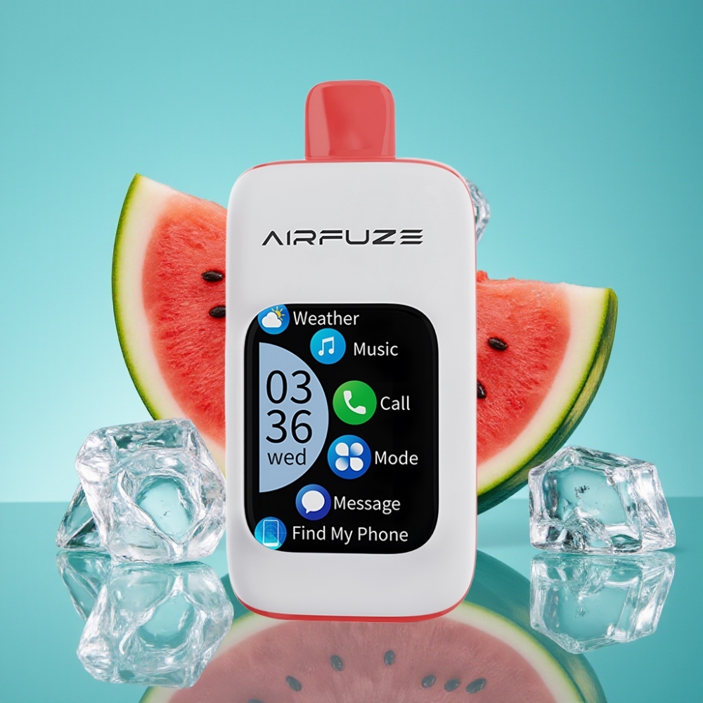 AirFuze Smart 30000 نفخة شاشة تعمل باللمس بطارية 900 مللي أمبير نوع-C بطيخ مثلج
