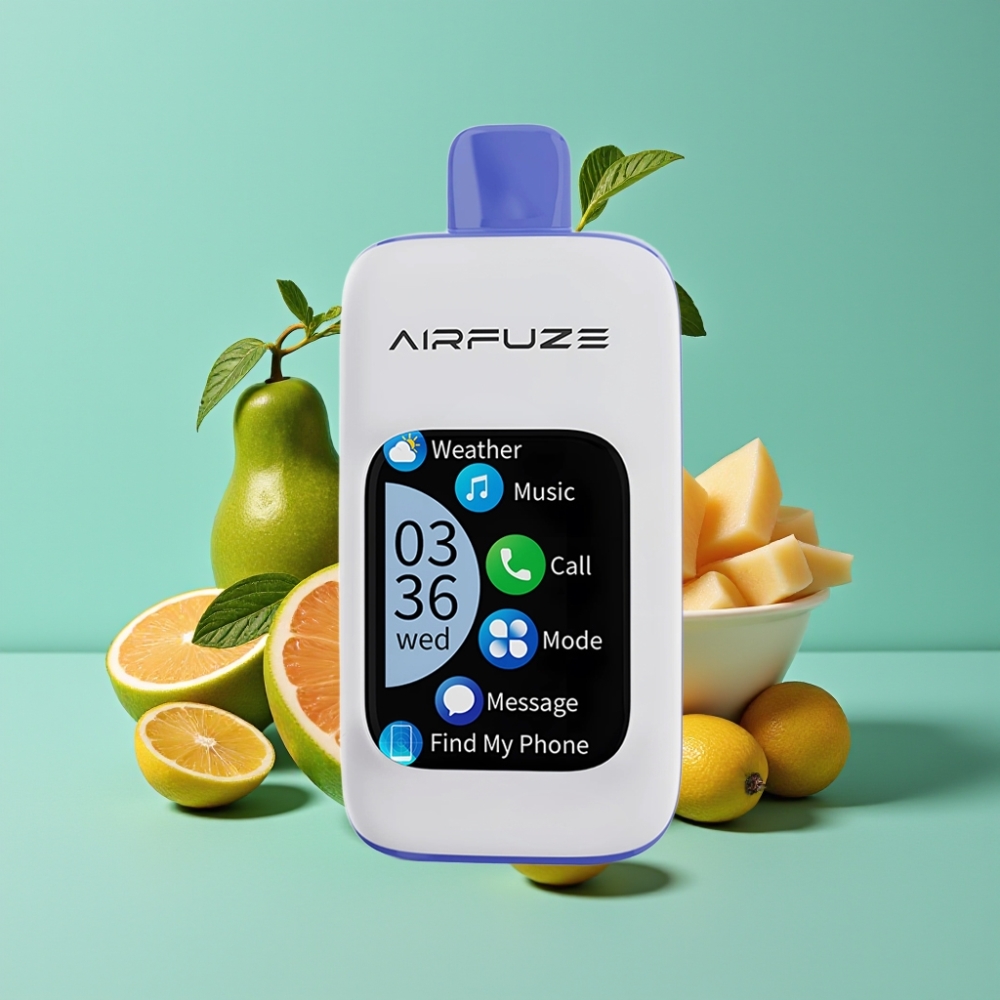 Airfuze Smart Pro 40000 نفخة بطارية 900mAh سعة 20ml بنكهة ميامي نعناع