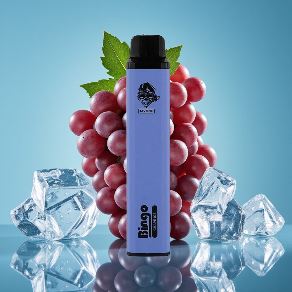 Aivono AIM BINGO 4000 Puffs 10mL Grape Ice عنب مثلج