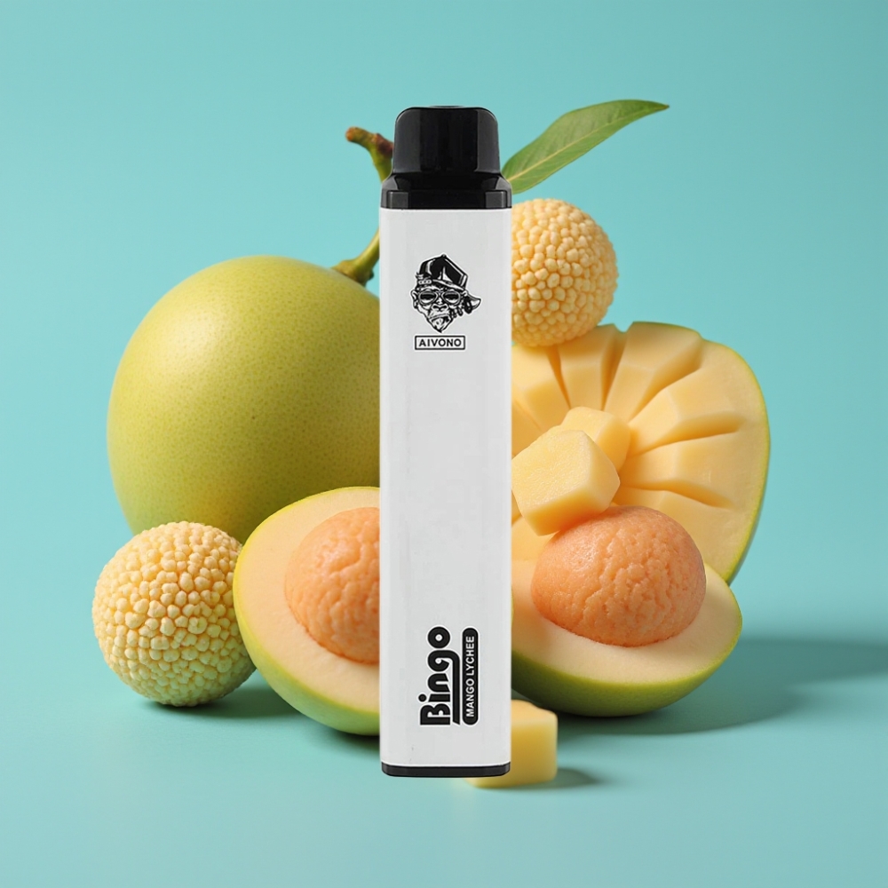 Aivono Aim Bingo 4000 نفخة - 10 مل عصير - مانجو ليتشي