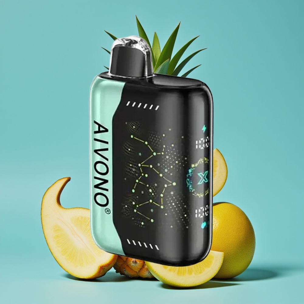 Aivono AIM BOOM 25000 Puffs 28ml 650mAh مانجو أناناس حامض