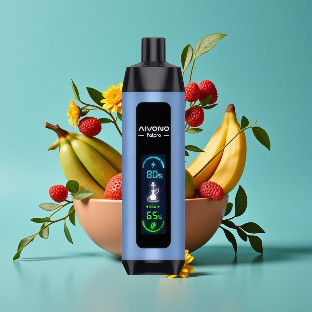 Aivono AIM FATPRO 22000 Puffs 28ml 5% نيكوتين نكهة حب 66