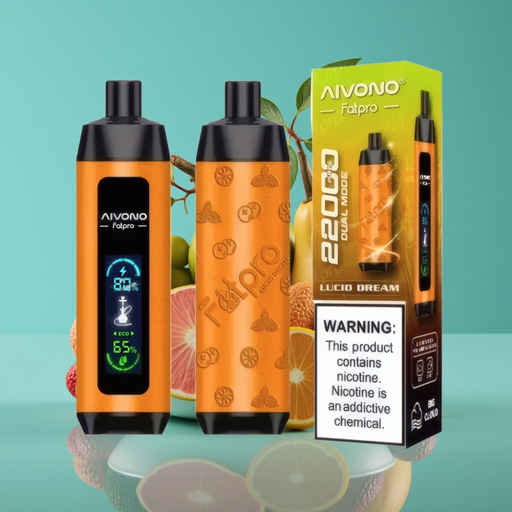 Aivono Aim Fatpro 22000 Puffs 28ml 10 نكهات حلم صافٍ 0.6 أوم