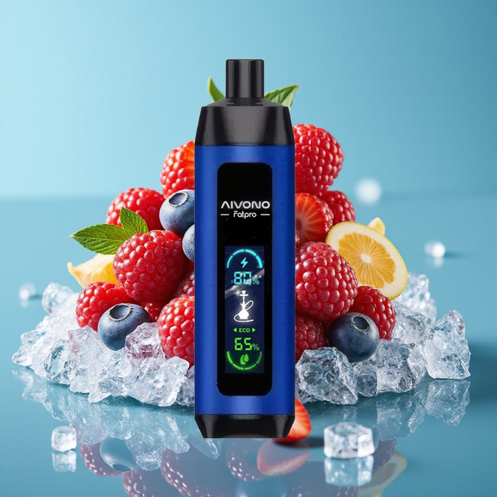 Aivono Aim Fatpro 22000 Puffs 28ml 600mah توت مثلج