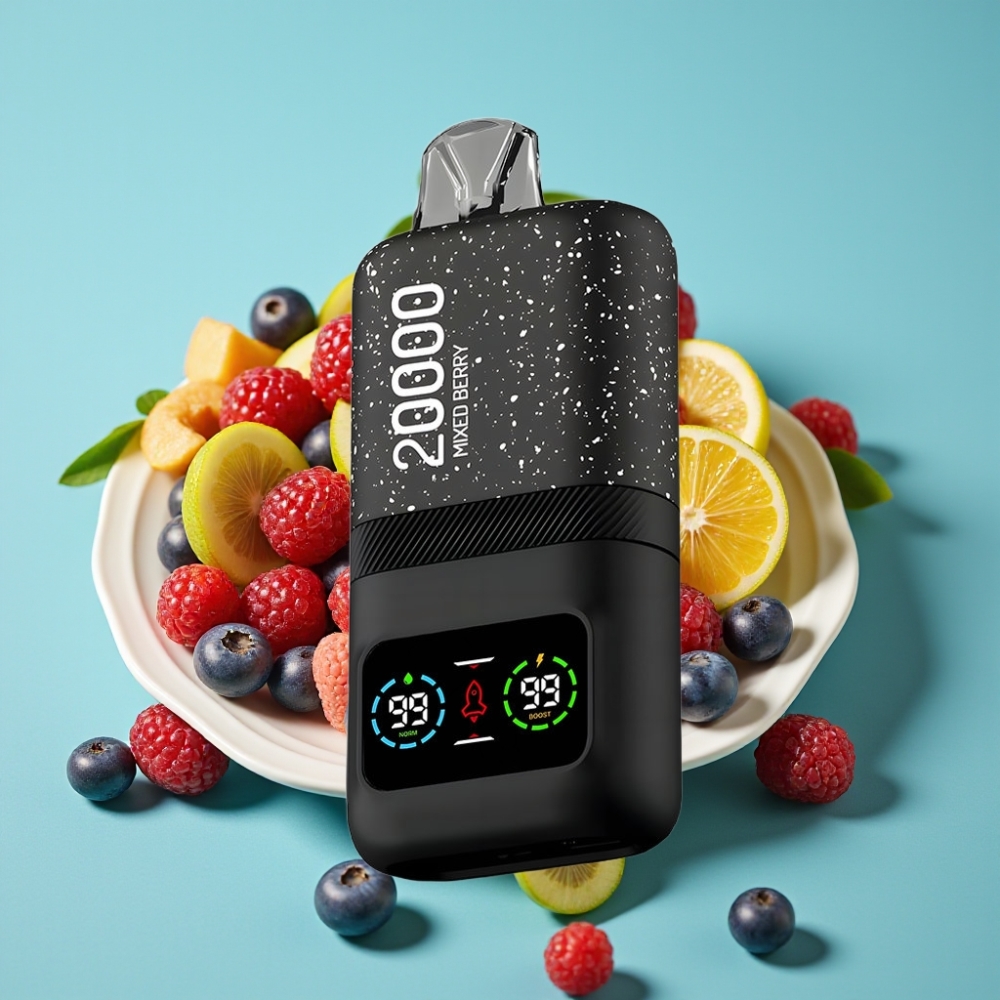 Aivono Aim Magic 20000 نفخة بطارية 600mAh و26ml سائل ونكهة التوت المختلط