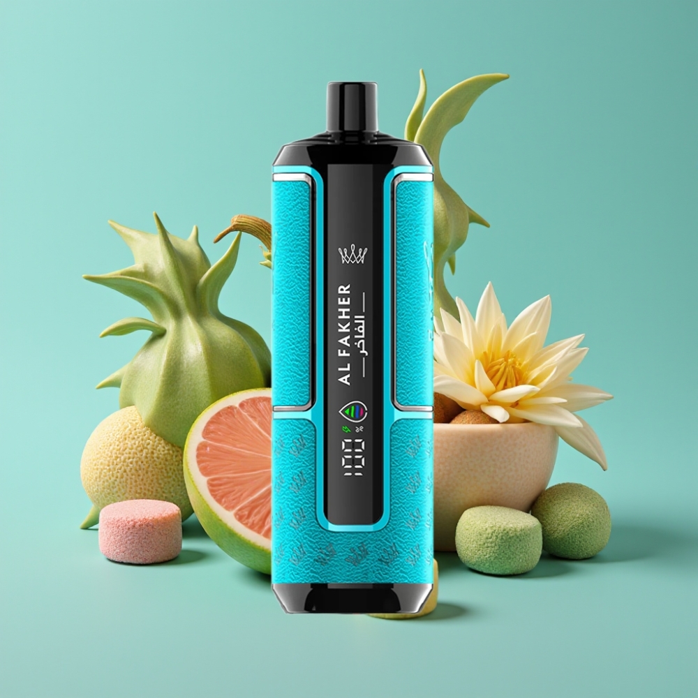 Al Fakher Crown Bar 15000 Hypermax هايبرماكس علكة نعناع 22مل 600mAh