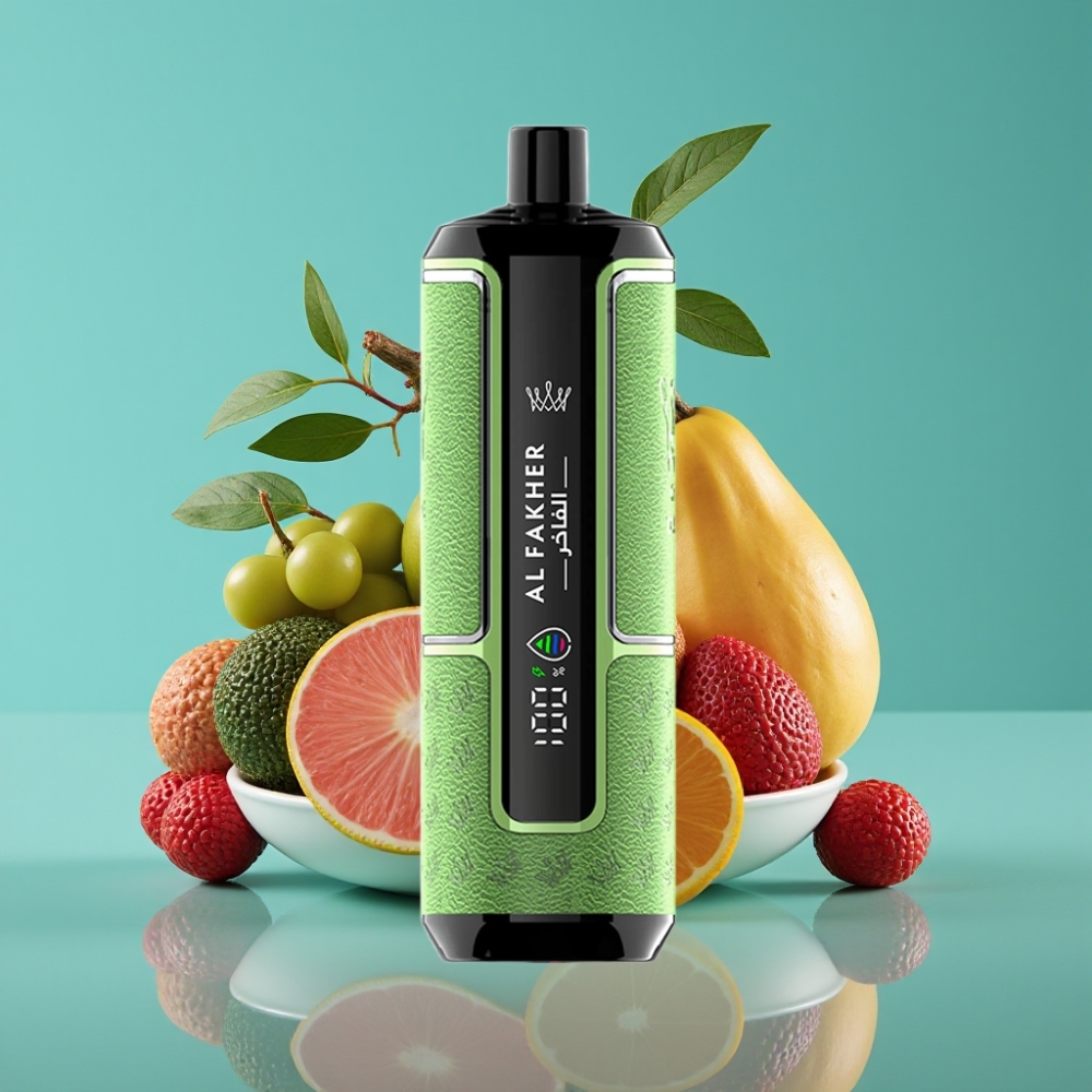 Al Fakher Crown Bar 15000 Hypermax ألف نفخة سعة ٢٢ مل طعم حلم صافٍ