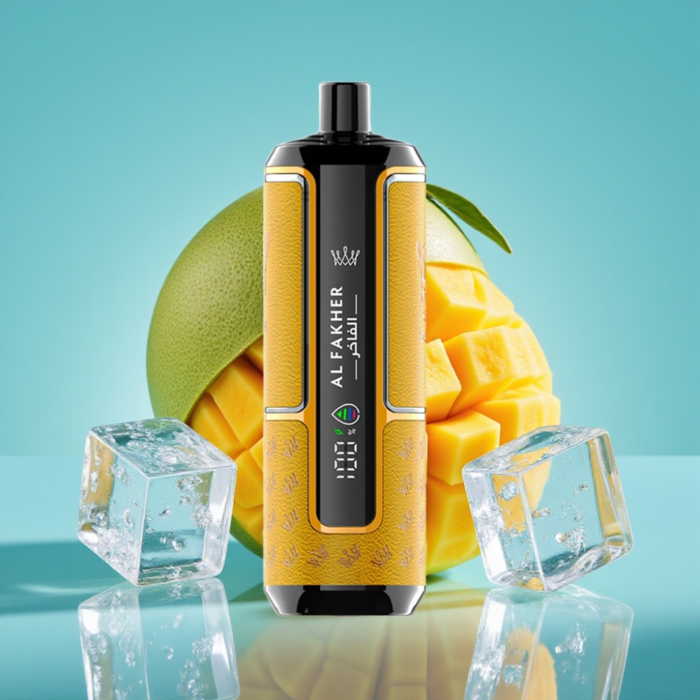 Al Fakher Crown Bar 15K Hypermax 22ml 600mAh DTL 6mg مانجو آيس