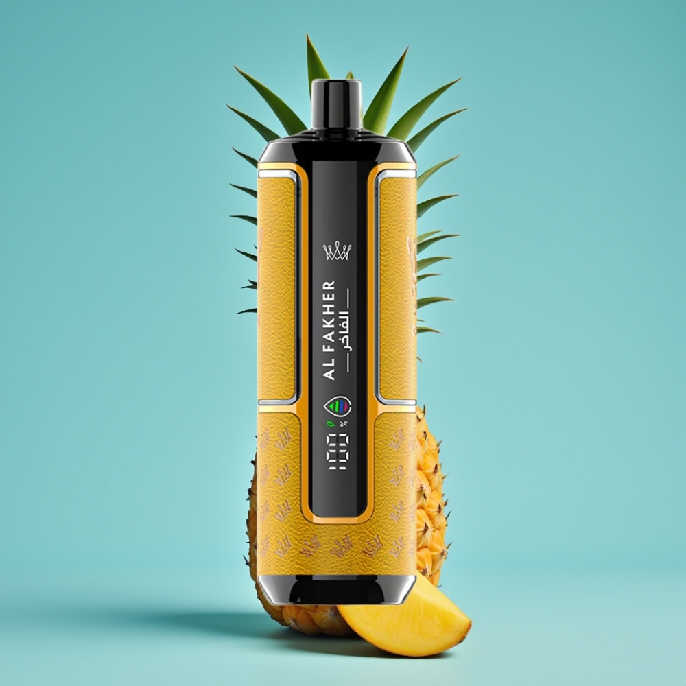Al Fakher Crown Bar 15K Hypermax 22ml 600mAh DTL 6mg أناناس مانجو