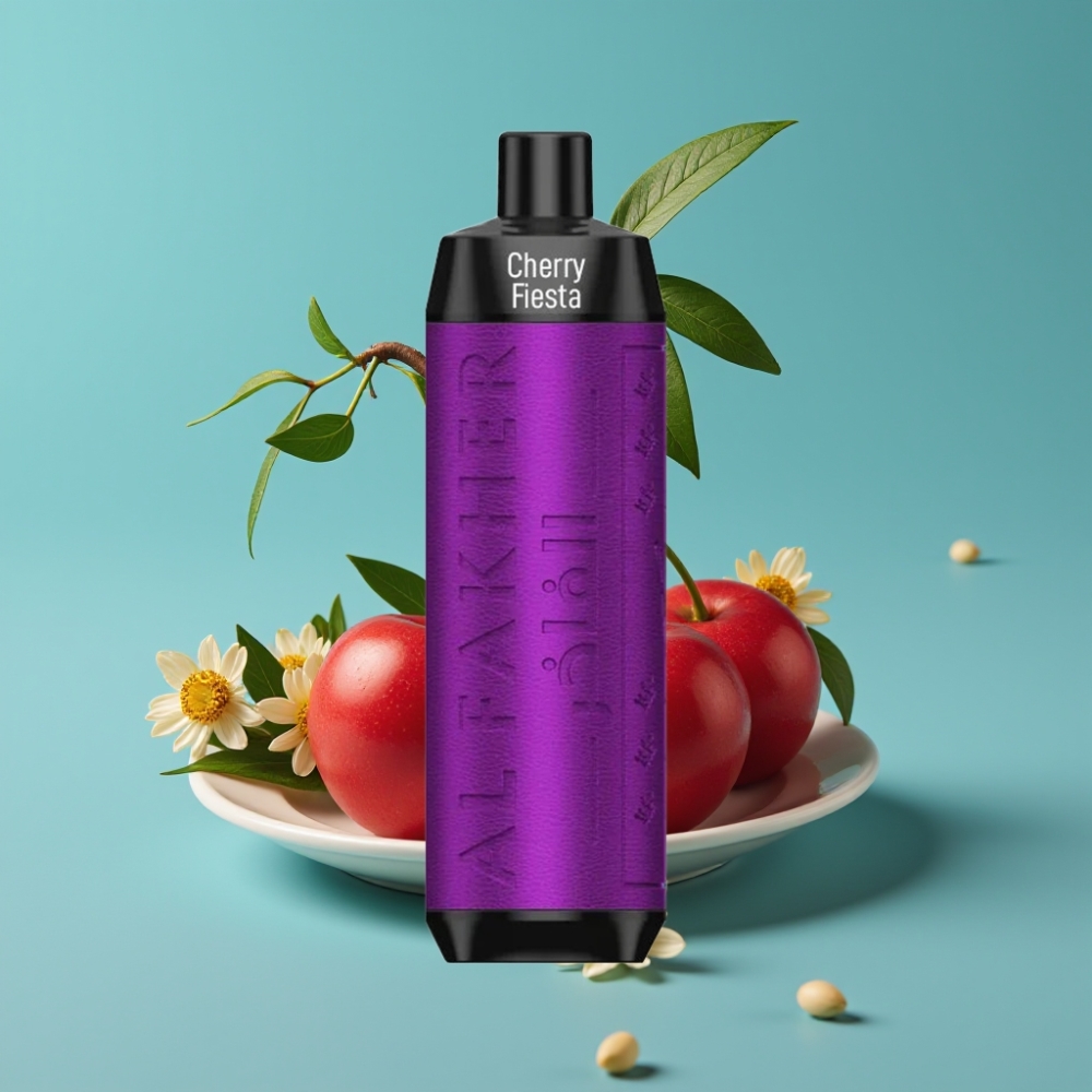 Al Fakher Crown Bar 8000 Crystal 18ml 5mg كرز فيستا