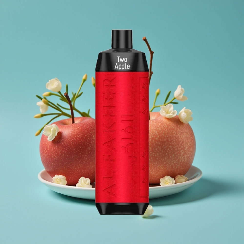 Al Fakher Crown Bar 8000 Crystal 18ml 5mg تفاحتين