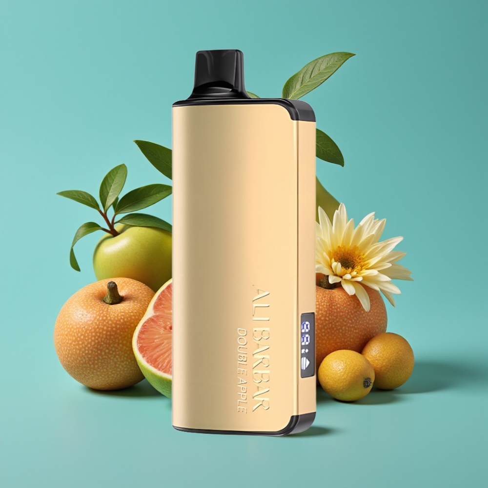 Alibarbar Ingot 9000 نفخة - 22مل سائل - 2350 مللي أمبير - غابة سوداء