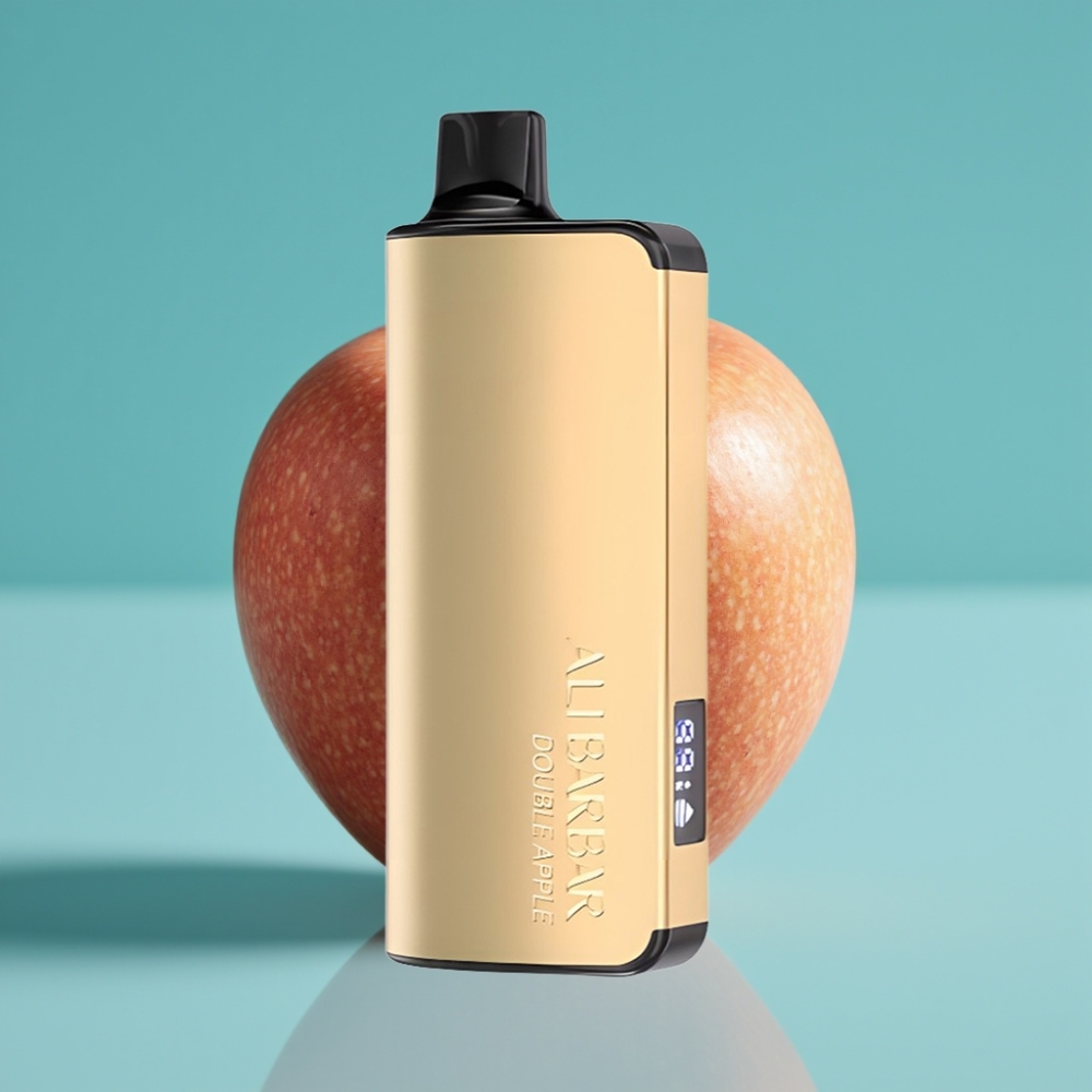 Alibarbar Ingot 9000 Puffs 22ml 2350mah تفاحتين