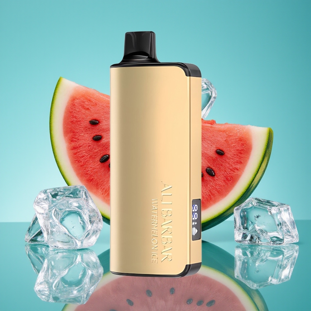 Alibarbar Ingot 9000 Puffs 22ml 2350mah بطيخ مثلج