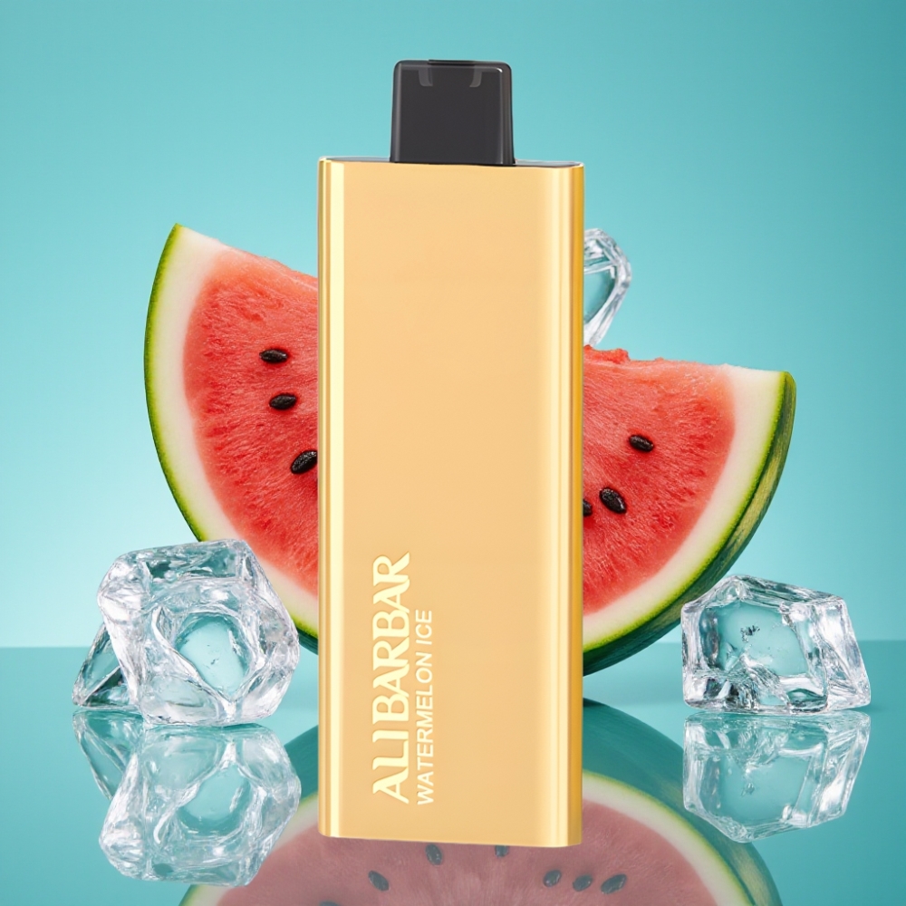 Alibarbar Pandora 7000 نفخة سيجارة إلكترونية بطعم البطيخ المثلج 17 مل 70 جم