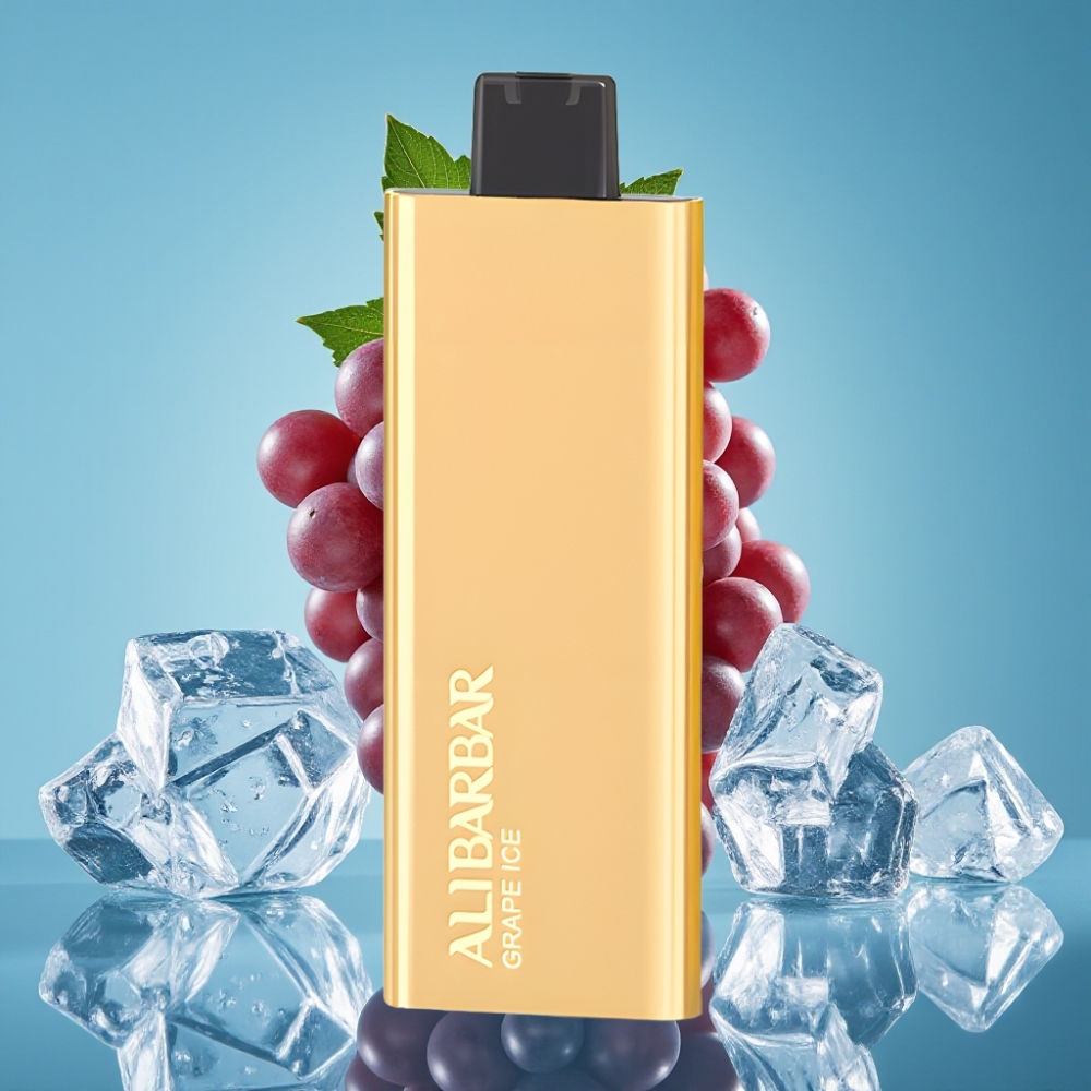 Alibarbar Pandora 7000 نفخة سيجارة إلكترونية 17 مل عنب مثلج