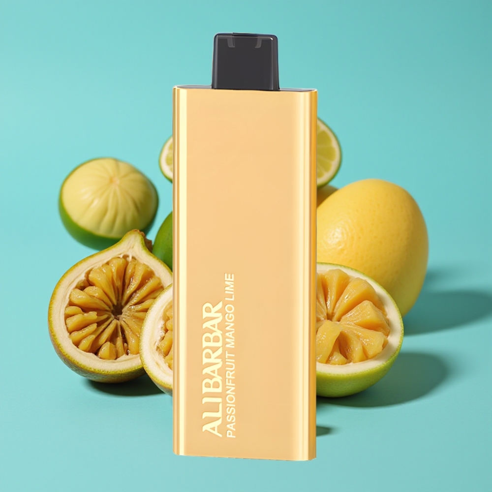 Alibarbar Pandora 7000 نفخة سيجارة إلكترونية 17 مل بنكهة فاكهة العاطفة مانجو ليمون