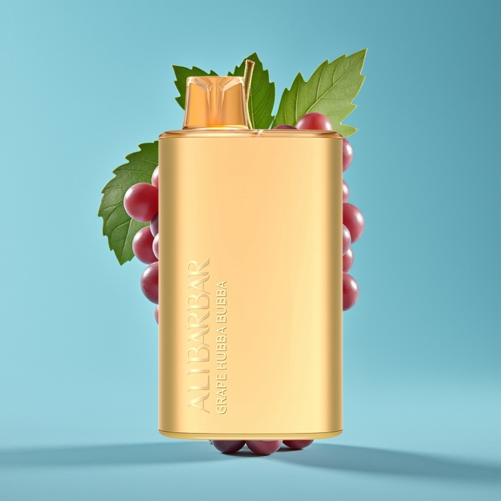 Alibarbar Rich 8000 نفخة سجائر إلكترونية بطعم عنب هَبَّا بَبَّا 20مل/2000مللي أمبير