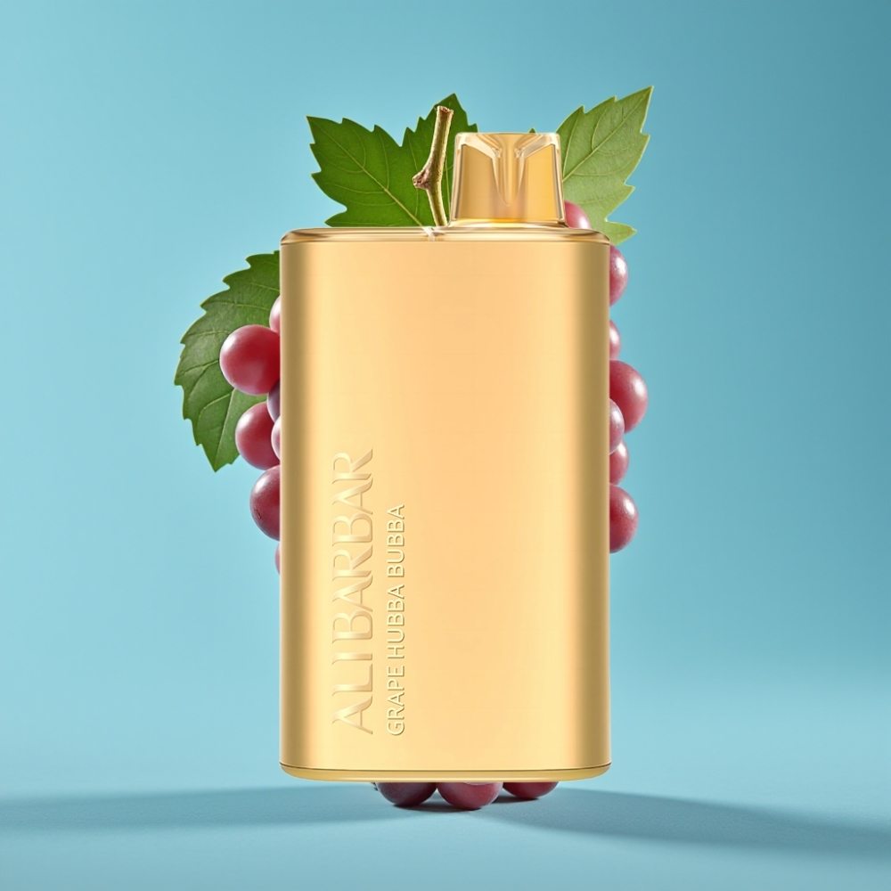 Alibarbar Rich 8000 نفخة سجائر إلكترونية بطعم عنب هَبَّا بَبَّا 20مل/2000مللي أمبير