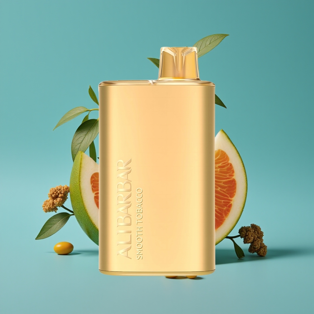 Alibarbar Rich 8000 Puffs 20ml 2000mAh Smooth Tobacco (تبغ ناعم)