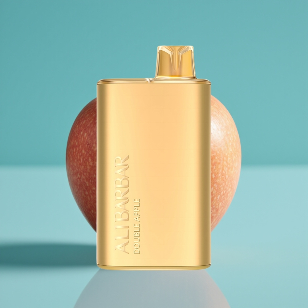 Alibarbar Rich 8000 Puffs 20ml Double Apple تفاحتين