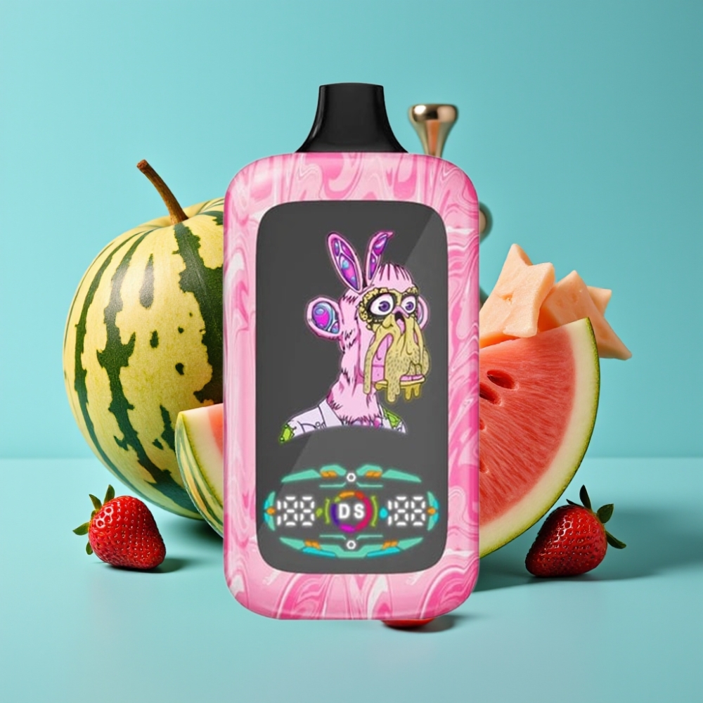 Fumot Digital Monkey 20000/40000 نفخة محرك مزدوج/مفرد ملف مزدوج بطارية 850 ملي أمبير نوع سي نكهة فراولة بطيخ