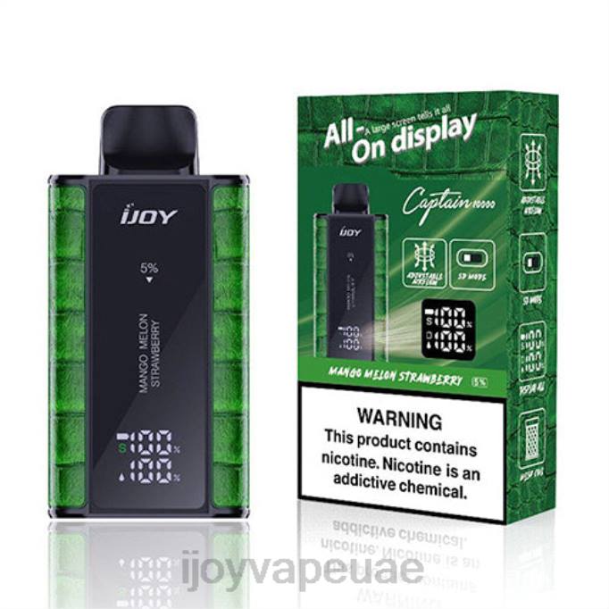 iJOY Bar Captain يمكن التخلص منه 64HJ91 مانجو بطيخ فراولة | iJOY Vape Uae