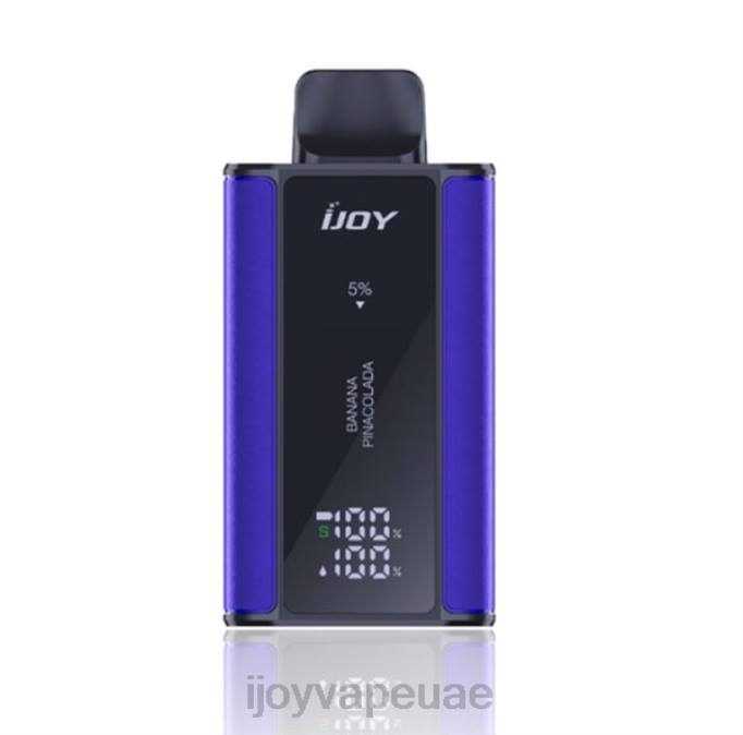 iJOY Captain 10000 فيب 64HJ30 بيناكولادا الموز | iJOY Disposable Vape
