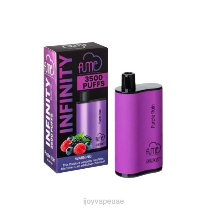iJOY Fume Infinity المتاح 3500 نفخة | 12 مل 64HJ106 المطر الأرجواني | iJOY Vape Flavors