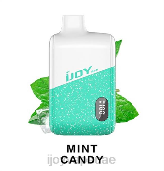iJOY Bar IC8000 يمكن التخلص منه 64HJ187 حلوى النعناع | iJOY Vapes Online