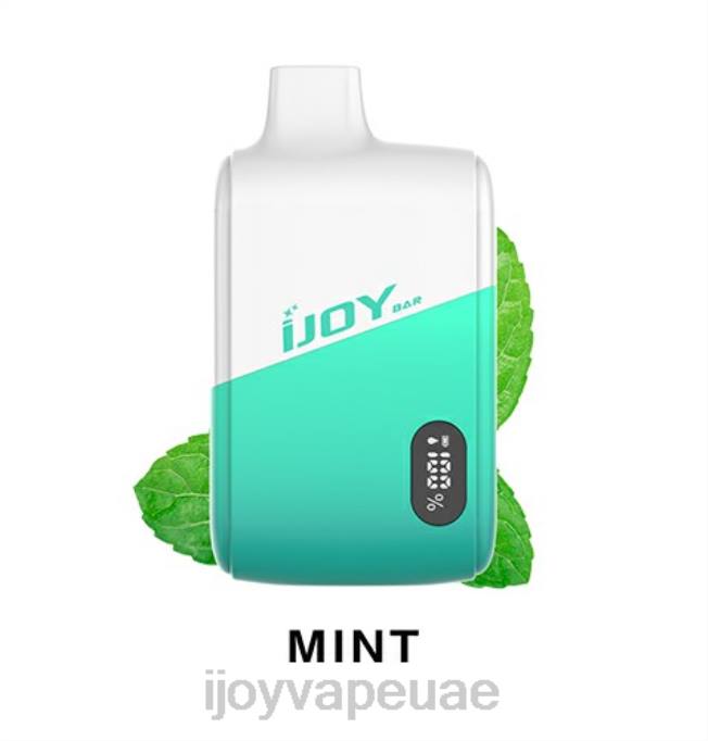 iJOY Bar IC8000 يمكن التخلص منه 64HJ188 نعناع | Order iJOY Vape