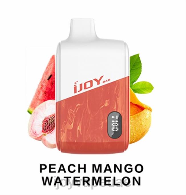 iJOY Bar IC8000 يمكن التخلص منه 64HJ191 الخوخ والمانجو والبطيخ | iJOY Vape Uae
