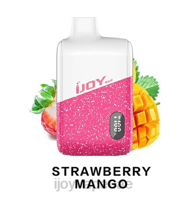 iJOY Bar IC8000 يمكن التخلص منه 64HJ194 مانجو الفراولة | iJOY Vape Disposable
