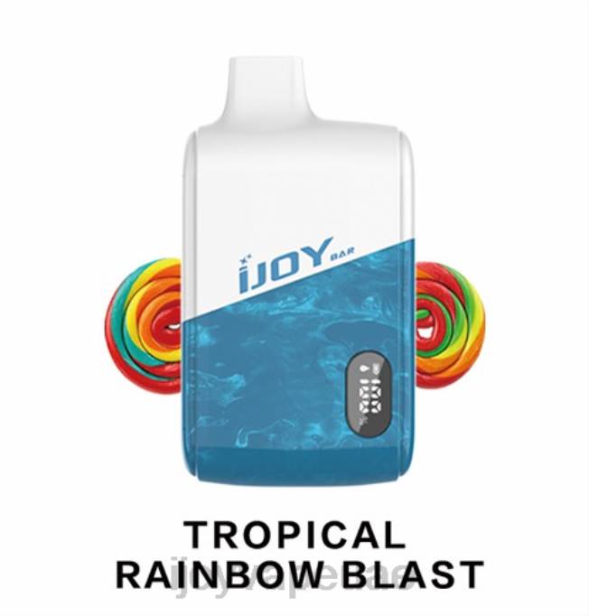 iJOY Bar IC8000 يمكن التخلص منه 64HJ197 انفجار قوس قزح الاستوائي | iJOY Vapes Online