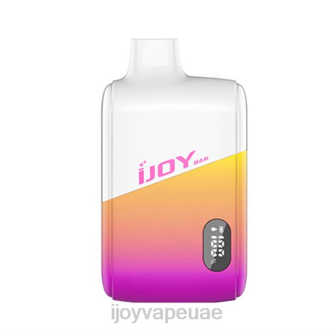 iJOY Bar Smart Vape 8000 نفث 64HJ21 كيوي فراولة | iJOY Vape Uae