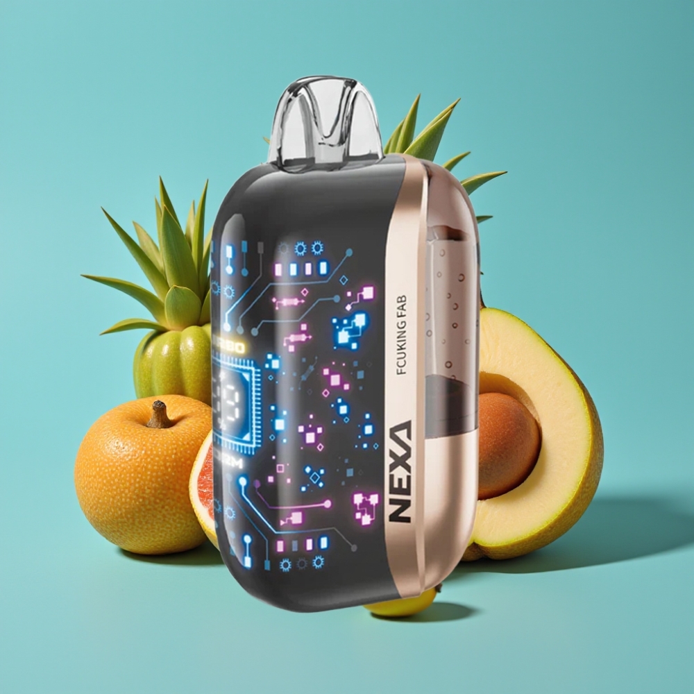 NEXA Ultra 50K بخار للاستخدام لمرة واحدة سعة 20 مل بطارية 800 ملي أمبير 0.9 أوم نكهة Fcuking Fab