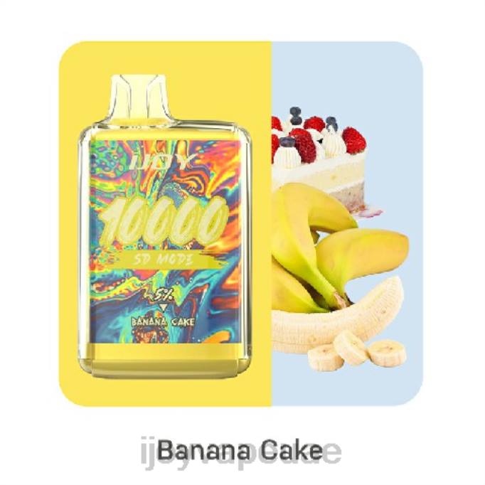 iJOY Bar SD10000 يمكن التخلص منه 64HJ161 كعكة الموز | iJOY Vape Uae