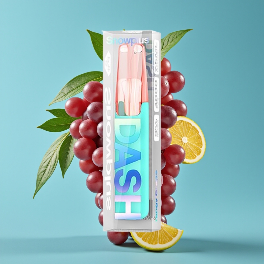 SnowPlus Dash 4000 Puffs 7.5ml 530mAh عنب لاذع