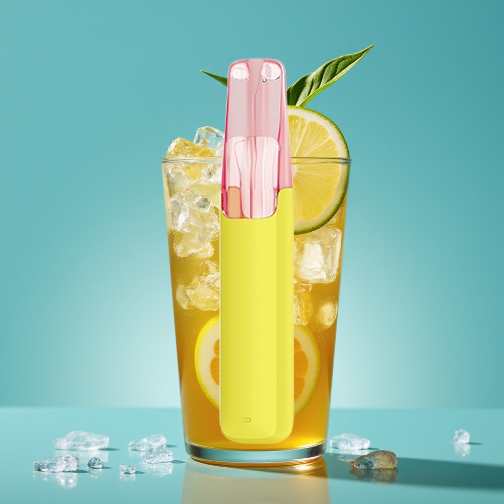 Snowplus Dash 4000 نفخة جهاز يمكن التخلص منه سيراميك 530 مللي أمبير 7.5 مل شاي ليمون مثلج