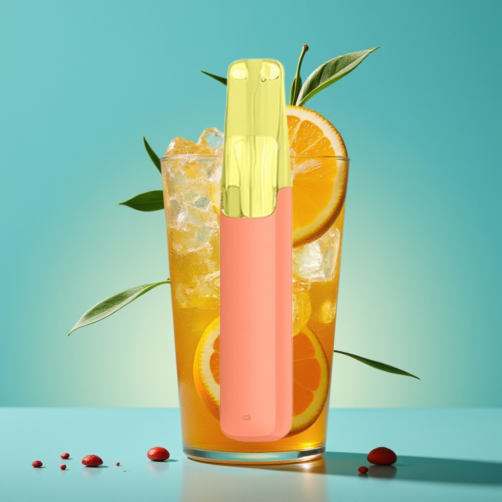 Snowplus Dash 4000 نفخة خزف 530 مللي أمبير 7.5 مل صودا البرتقال