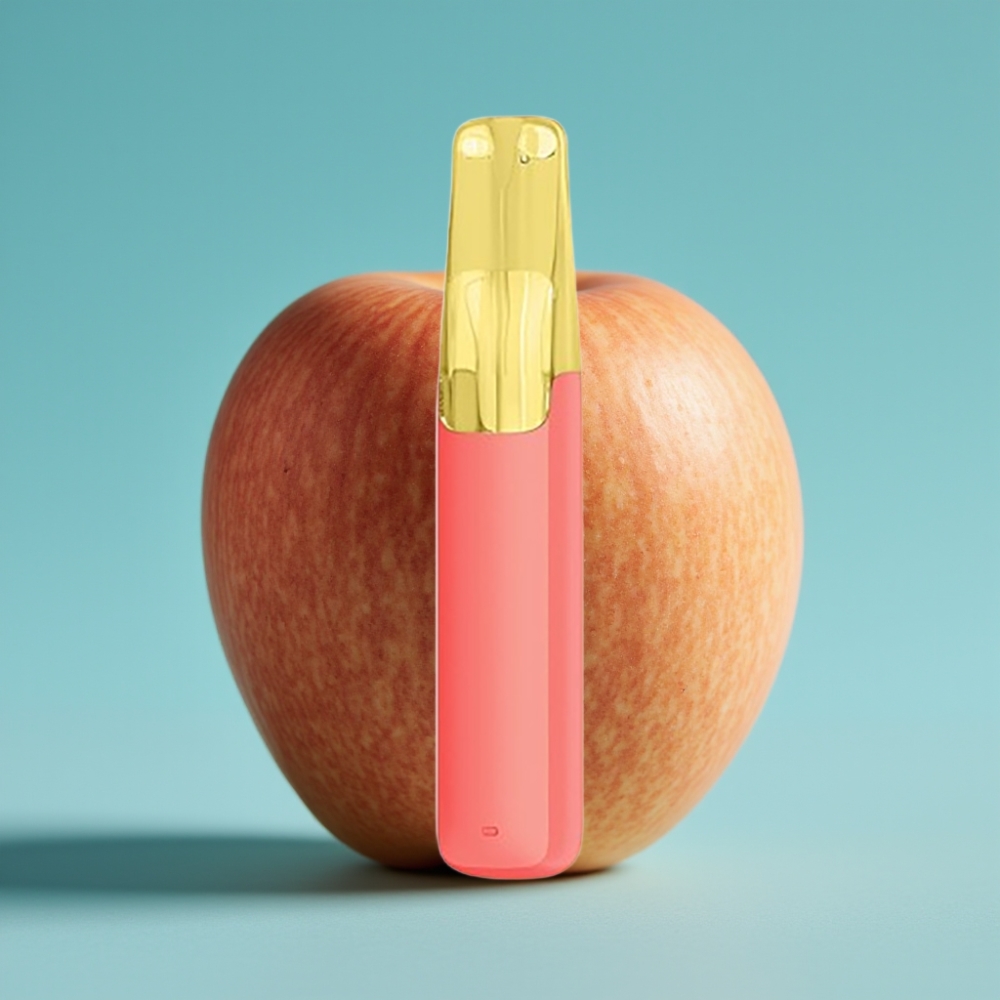 Snowplus Dash 4000 نفخة جهاز للتخلص منه سعة البطارية 530 مللي أمبير سعة السائل 7.5 مللي تفاح العسل المقرمش