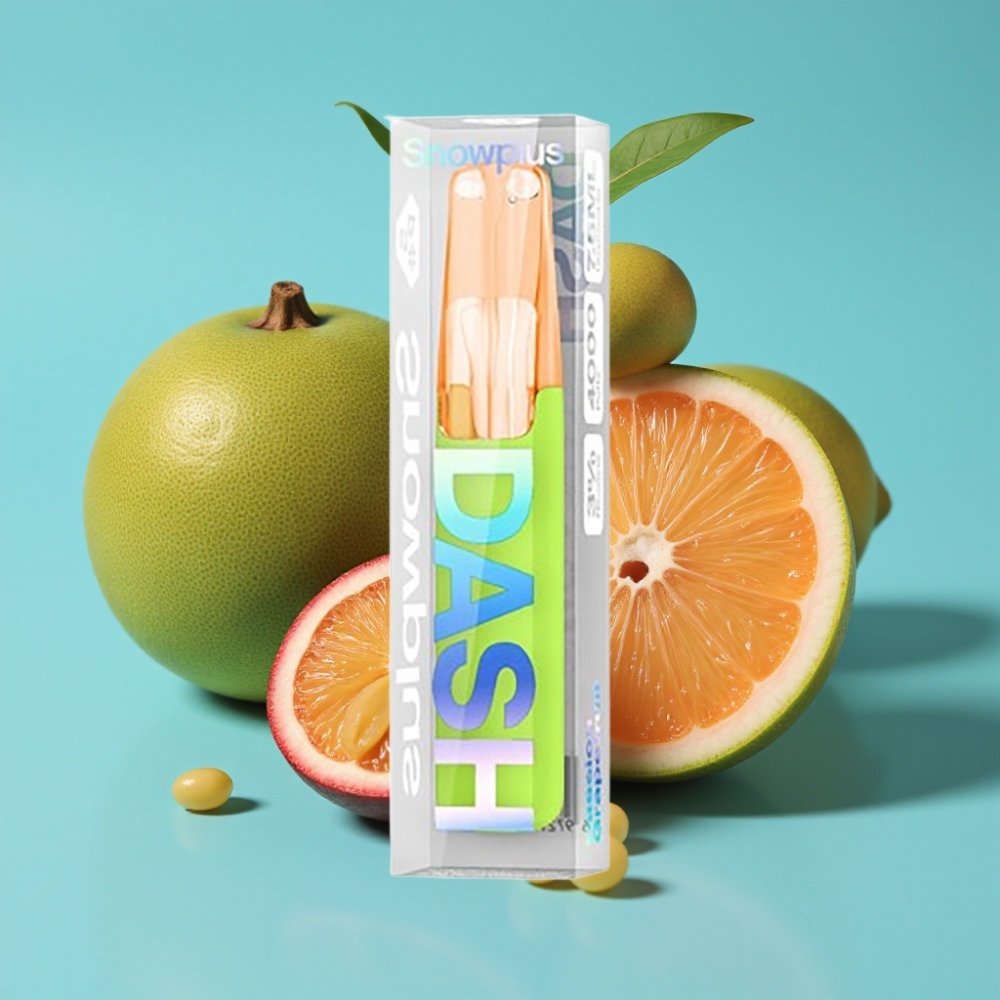 Snowplus Dash 4000 نفخة جهاز قابل للتصرف سيراميك 530 مللي أمبير 7.5 مل جوافة العاطفة