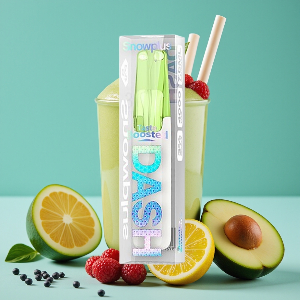 Snowplus Dash 4000 نفخة سيراميك 530 مللي أمبير 7.5 مل ماتشا سموسي