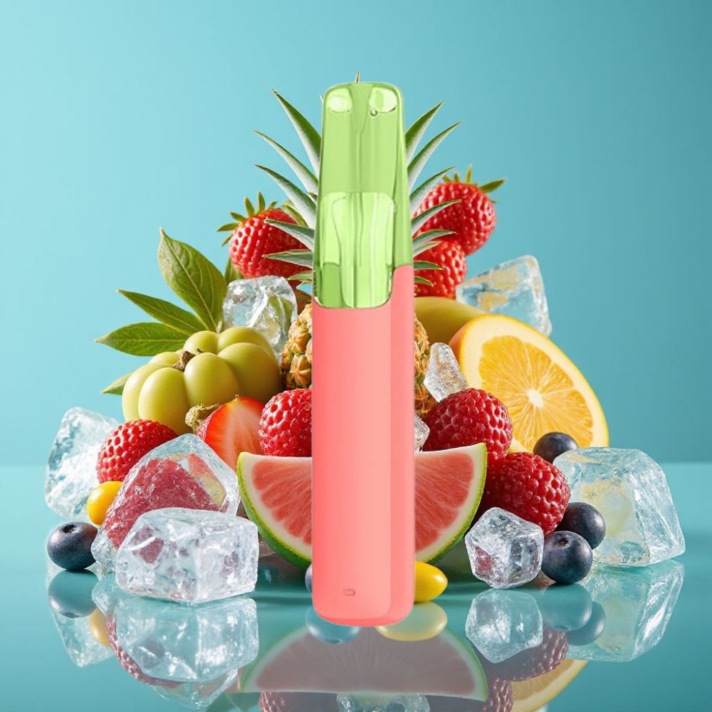 Snowplus Dash 4000 نفخة جهاز قابل للتصريف سيراميك 7.5 مل 530 مللي أمبير Lush Ice جليد نضر