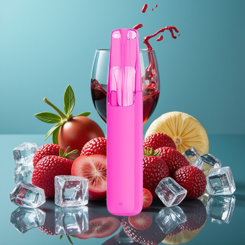 Snowplus Dash 4000 بخار سعة 7.5 مل بطارية 530 مللي أمبير نكهة Red Wine Ice