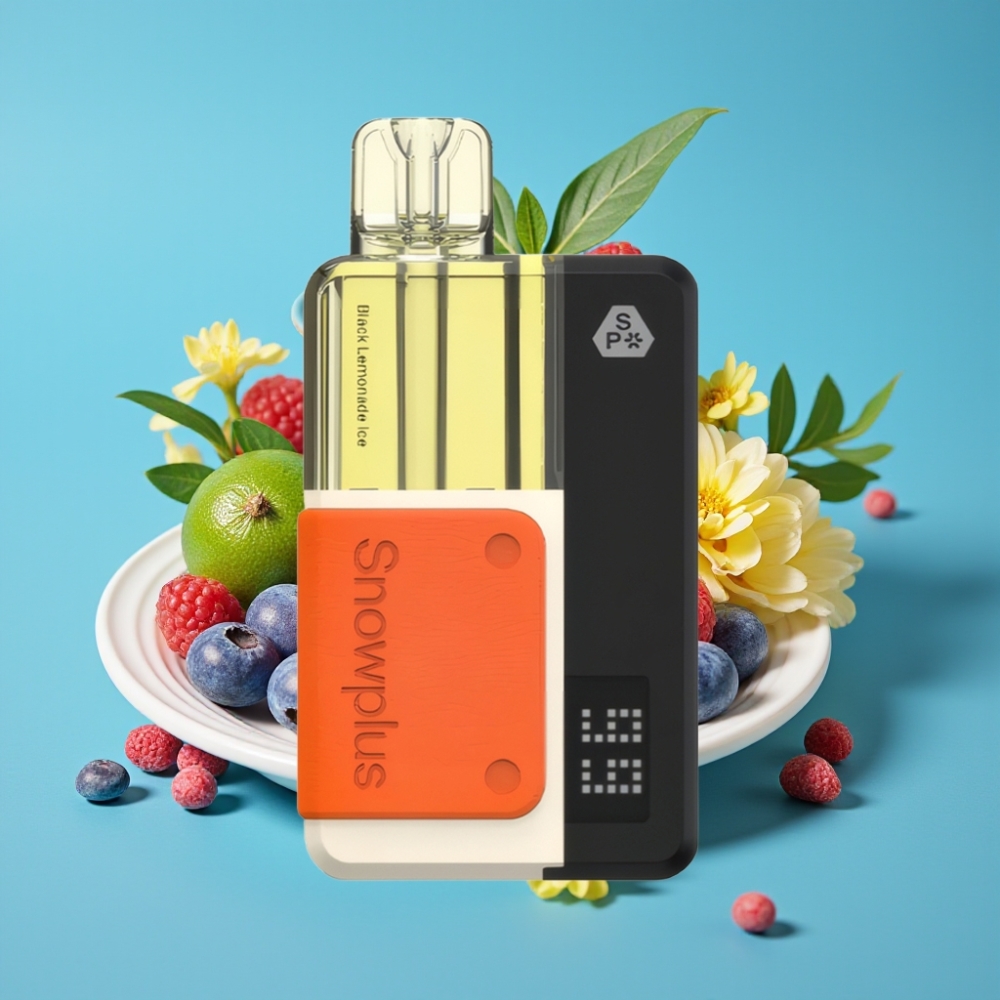 Snowplus Swift 15000 نفخة - بنكهة الليمون الأزرق والتوت - بطارية 1000 مللي أمبير - سعة 2+10 مل - ثنائي الشبكة