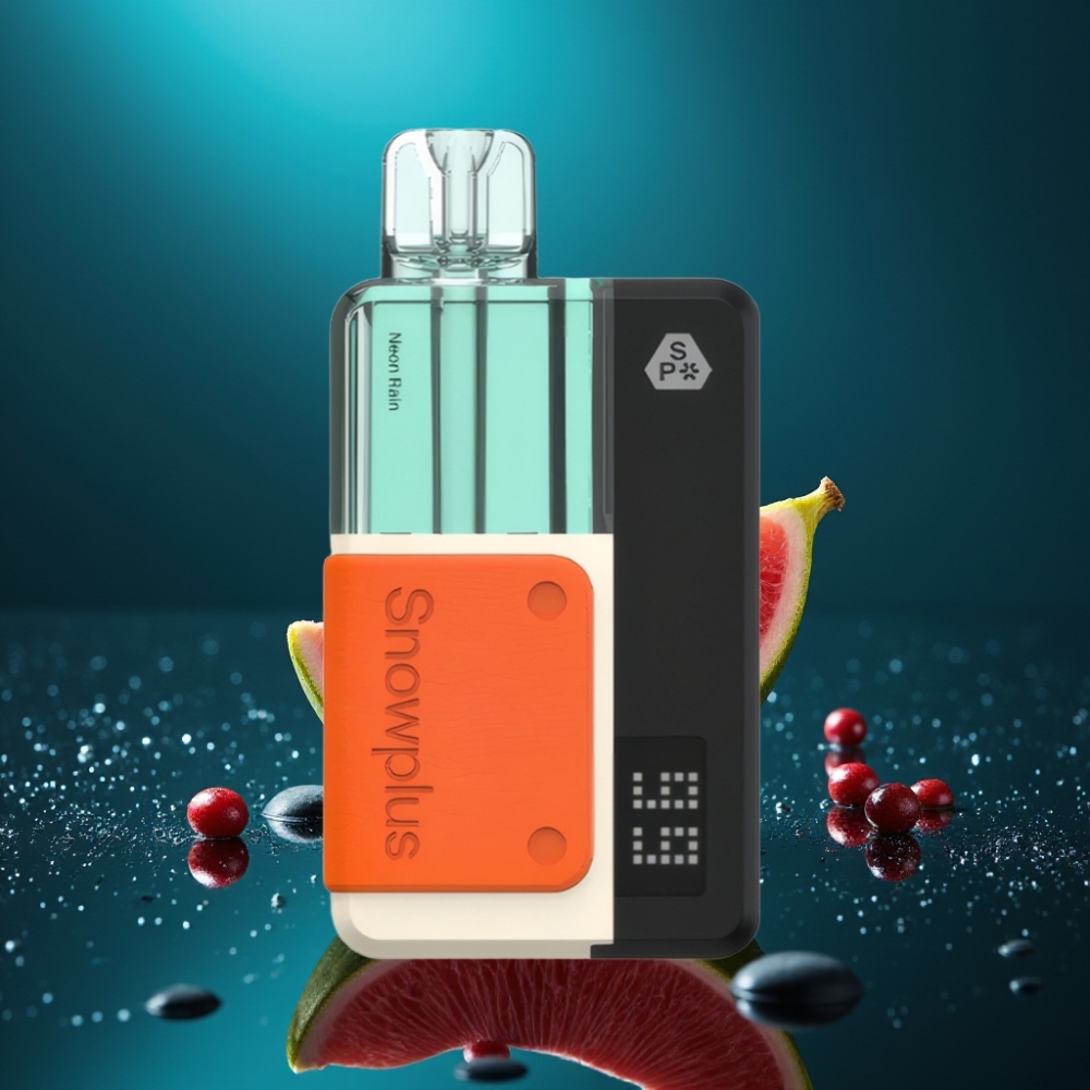 Snowplus Swift 15000 نفخة - مطر نيون - بطارية ١٠٠٠ مللي أمبير