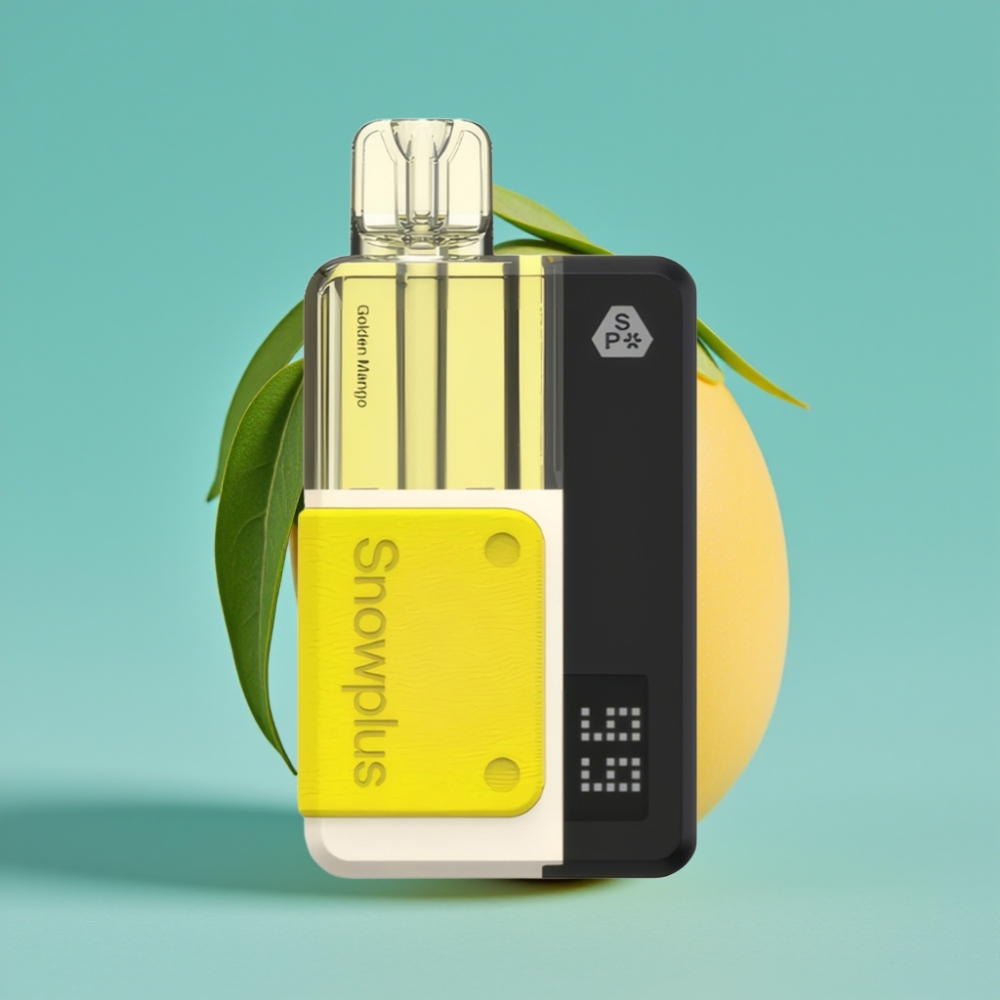 Snowplus Swift Pod Kit 15000 Puffs - 2+10ml Dual Mesh - مانجو ذهبي