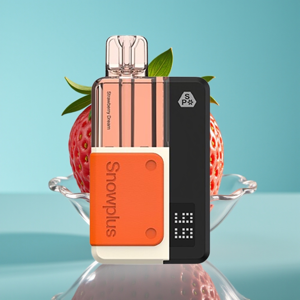 Snowplus Swift 5000 Puffs Dual Mesh 1000mAh 2+10ml حلم الفراولة